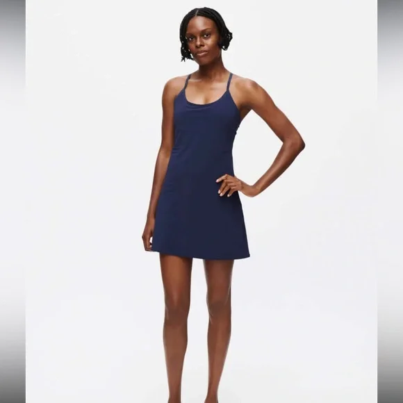 Outdoor Voices Navy Blue Dress - Picture 1 of 9